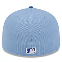 Toronto Blue Jays MLB Light 2025 Batting Practice Low 59FIFTY Fitted Hat