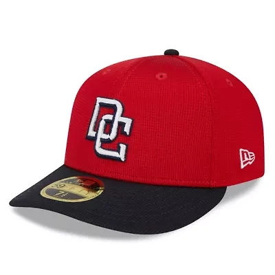 MLB Washington Nationals 2025 Batting Practice Low 59FIFTY Fitted Hat