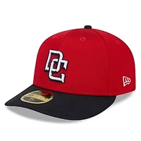 MLB Washington Nationals 2025 Batting Practice Low 59FIFTY Fitted Hat