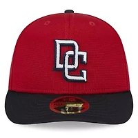 MLB Washington Nationals 2025 Batting Practice Low 59FIFTY Fitted Hat