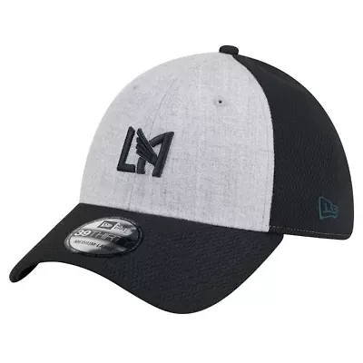 MLS Gray/Black LAFC Throwback 39THIRTY Flex Hat