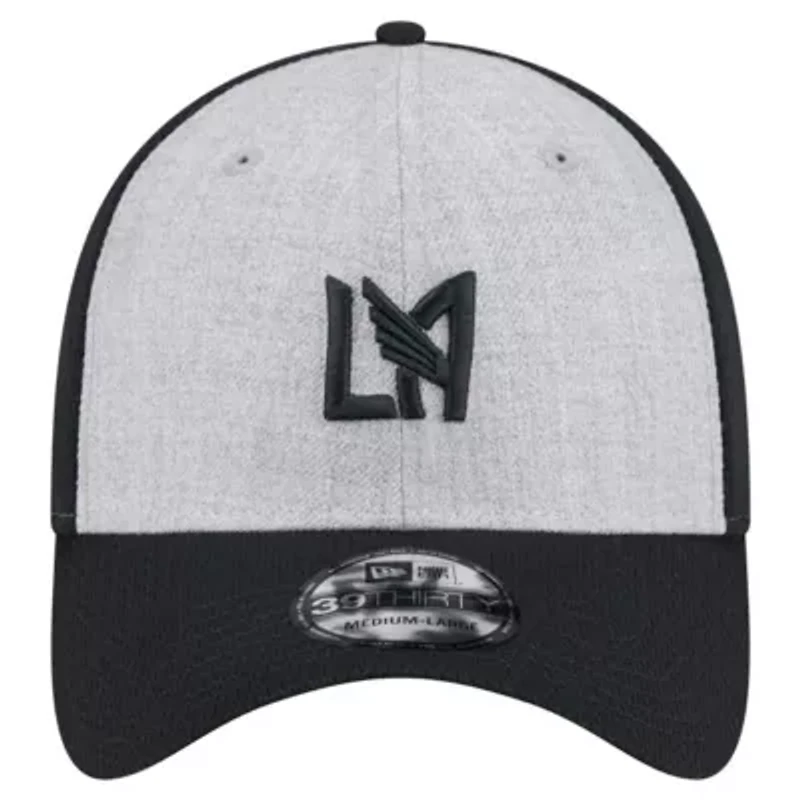 MLS Gray/Black LAFC Throwback 39THIRTY Flex Hat