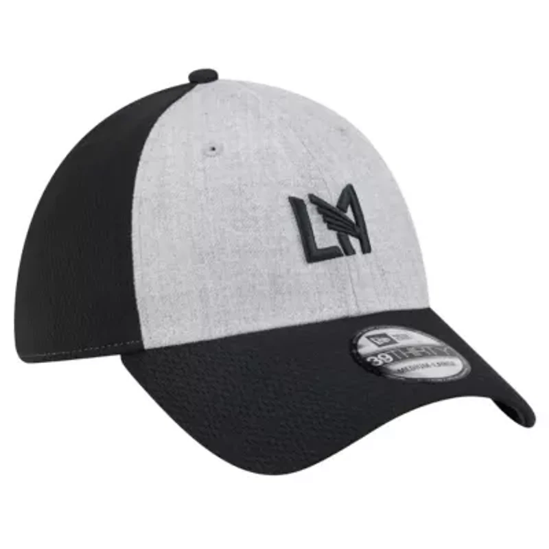 MLS Gray/Black LAFC Throwback 39THIRTY Flex Hat