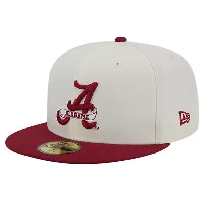 Alabama Crimson Tide NCAA Chrome Vintage 59FIFTY Fitted Hat