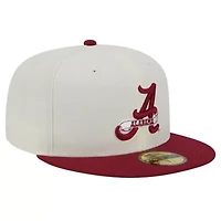 Alabama Crimson Tide NCAA Chrome Vintage 59FIFTY Fitted Hat