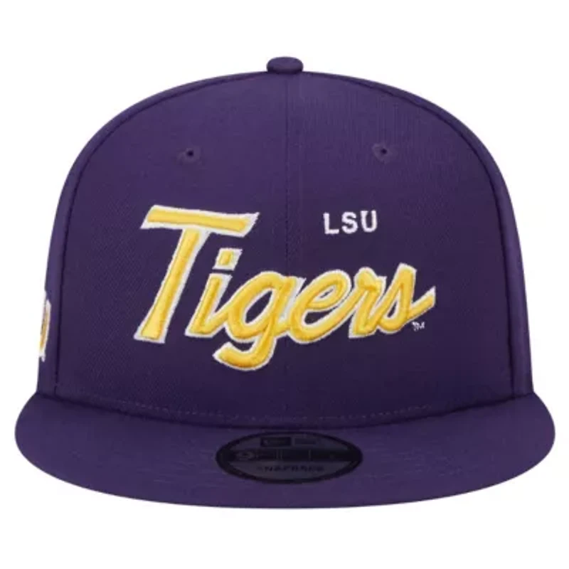 NCAA LSU Tigers Team Script 9FIFTY Snapback Hat