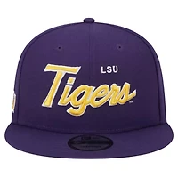NCAA LSU Tigers Team Script 9FIFTY Snapback Hat