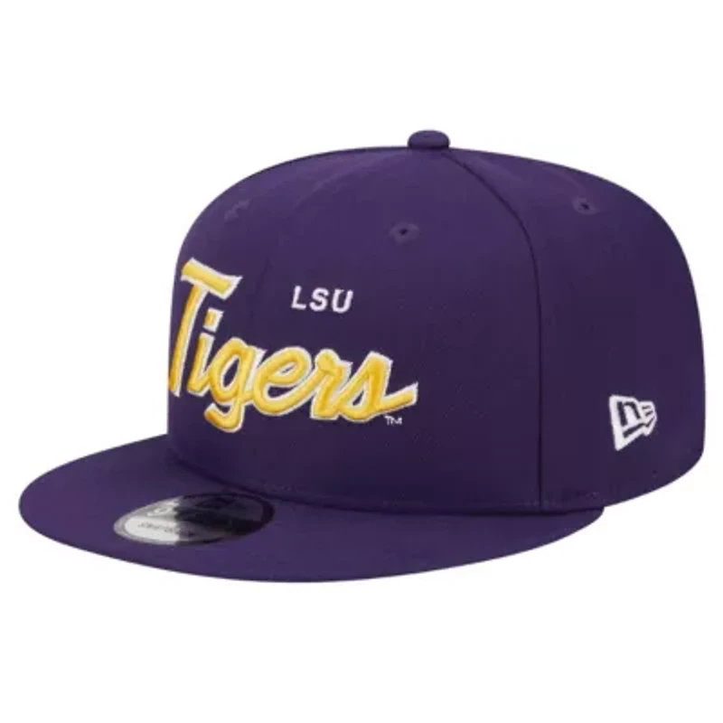 NCAA LSU Tigers Team Script 9FIFTY Snapback Hat