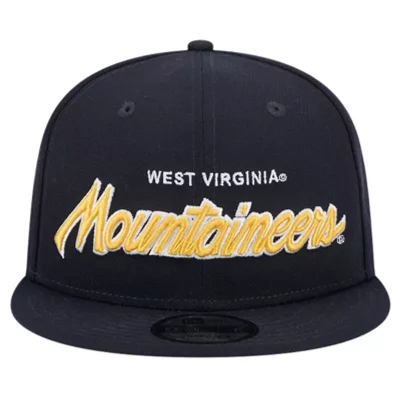 NCAA West Virginia Mountaineers Team Script 9FIFTY Snapback Hat