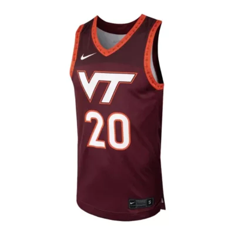 NCAA Nike #20 Virginia Tech Hokies Replica Basketball Jersey