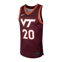 NCAA Nike #20 Virginia Tech Hokies Replica Basketball Jersey