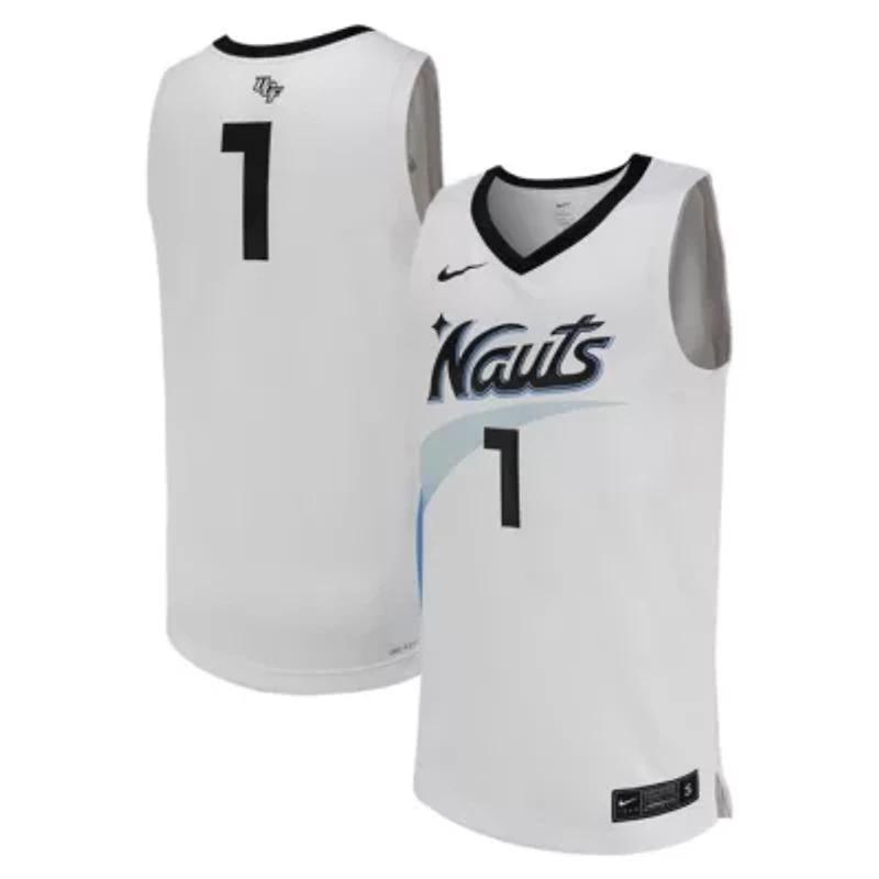 NCAA Nike #1 UCF Knights Replica Basketball Jersey
