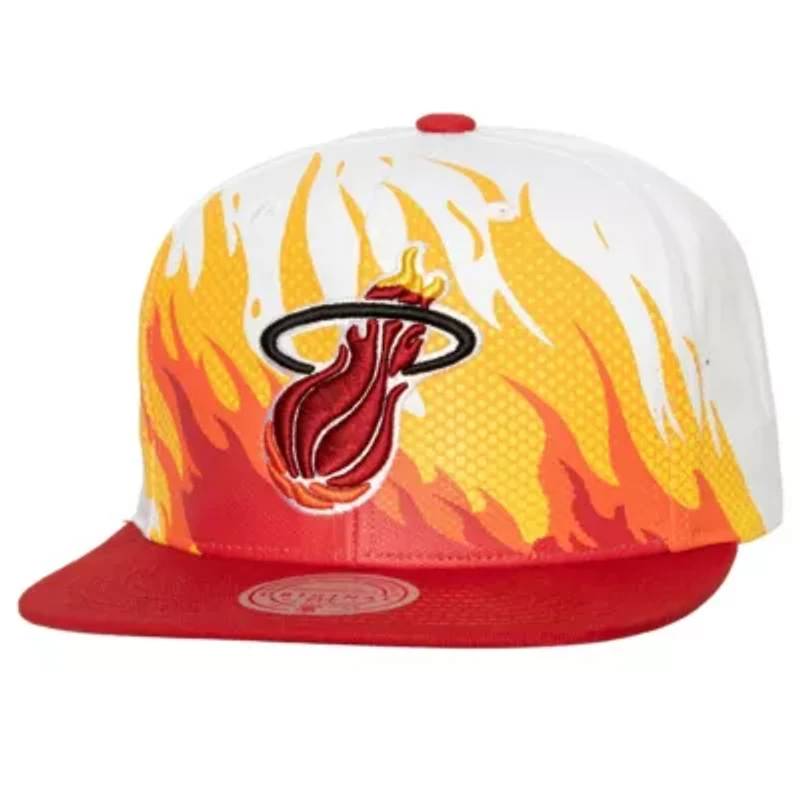 NBA Miami Heat Hot Fire Snapback Hat