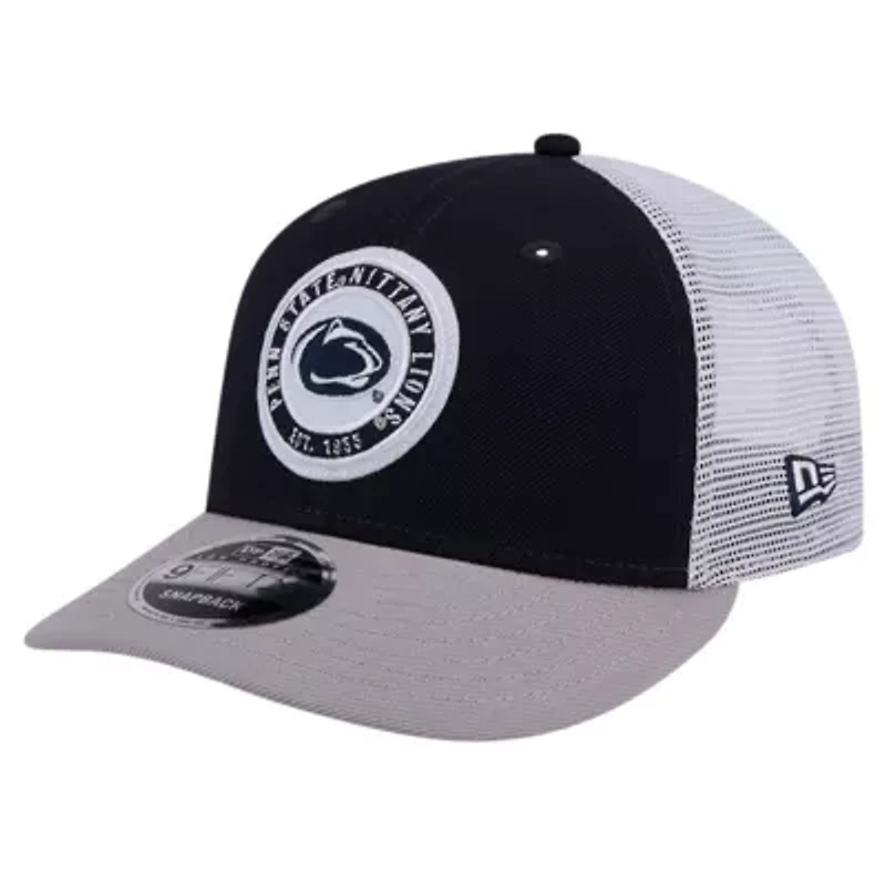 NCAA Penn State Nittany Lions Throwback Circle Patch 9FIFTY Trucker Snapback Hat