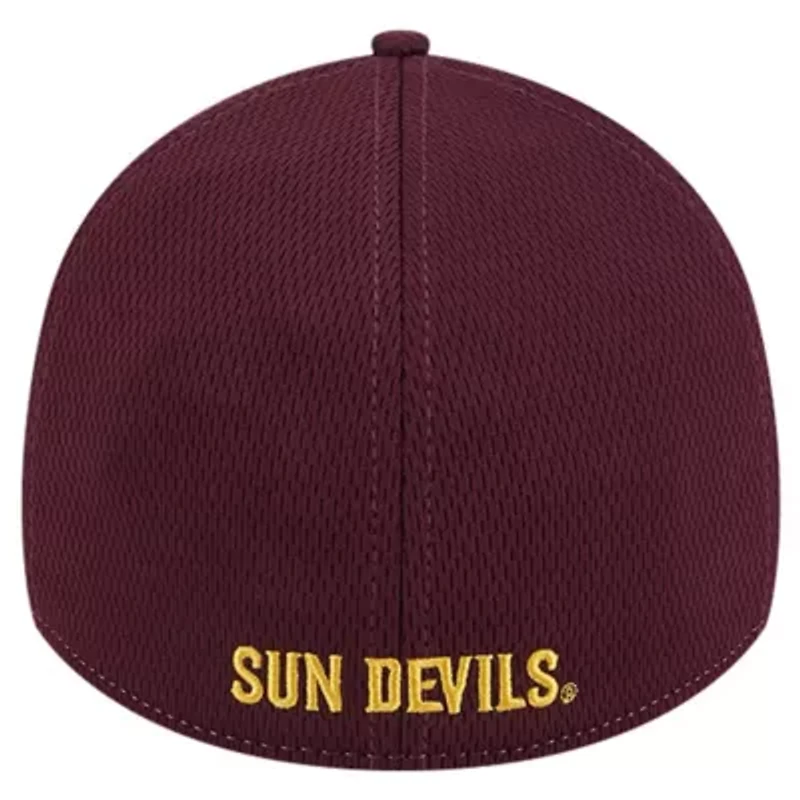 NCAA Heather Gray/Maroon Arizona State Sun Devils Two-Tone 39THIRTY Flex Hat