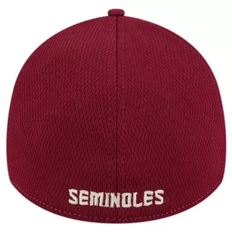 NCAA Heather Gray/Garnet Florida State Seminoles Two-Tone 39THIRTY Flex Hat