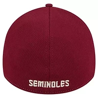 NCAA Heather Gray/Garnet Florida State Seminoles Two-Tone 39THIRTY Flex Hat