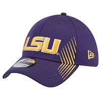 NCAA LSU Tigers Active Slash Sides 39THIRTY Flex Hat