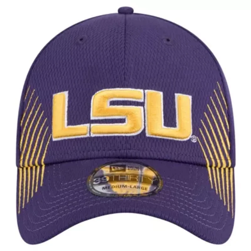 NCAA LSU Tigers Active Slash Sides 39THIRTY Flex Hat