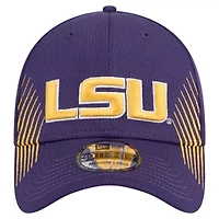 NCAA LSU Tigers Active Slash Sides 39THIRTY Flex Hat