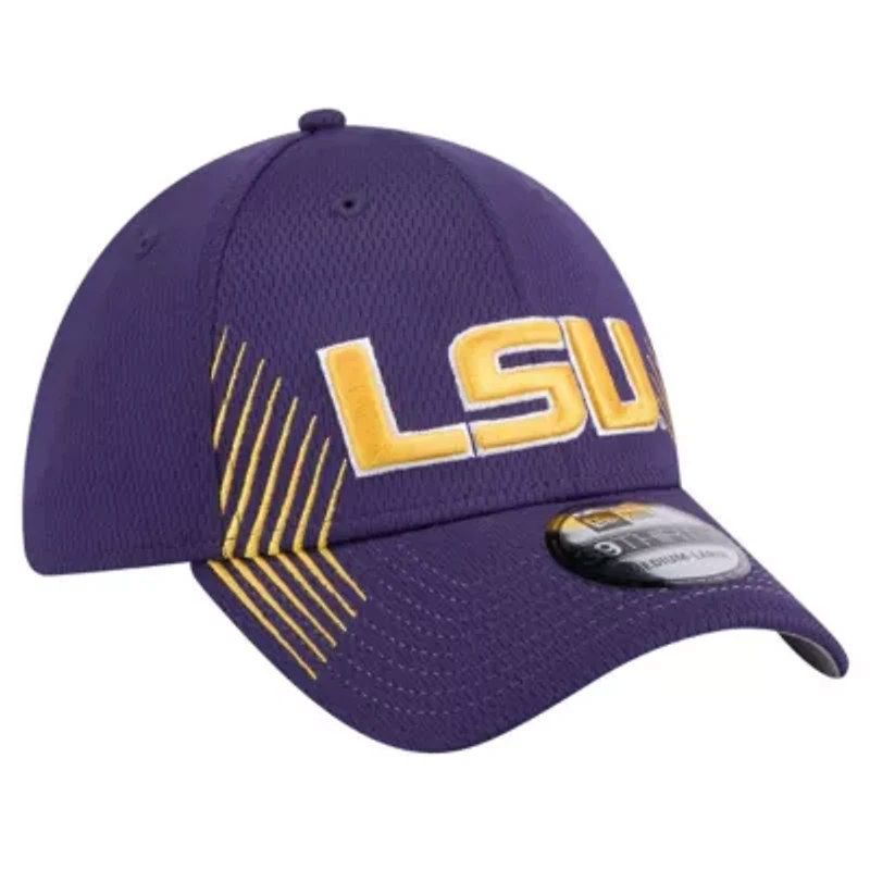NCAA LSU Tigers Active Slash Sides 39THIRTY Flex Hat