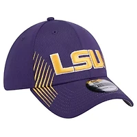 NCAA LSU Tigers Active Slash Sides 39THIRTY Flex Hat