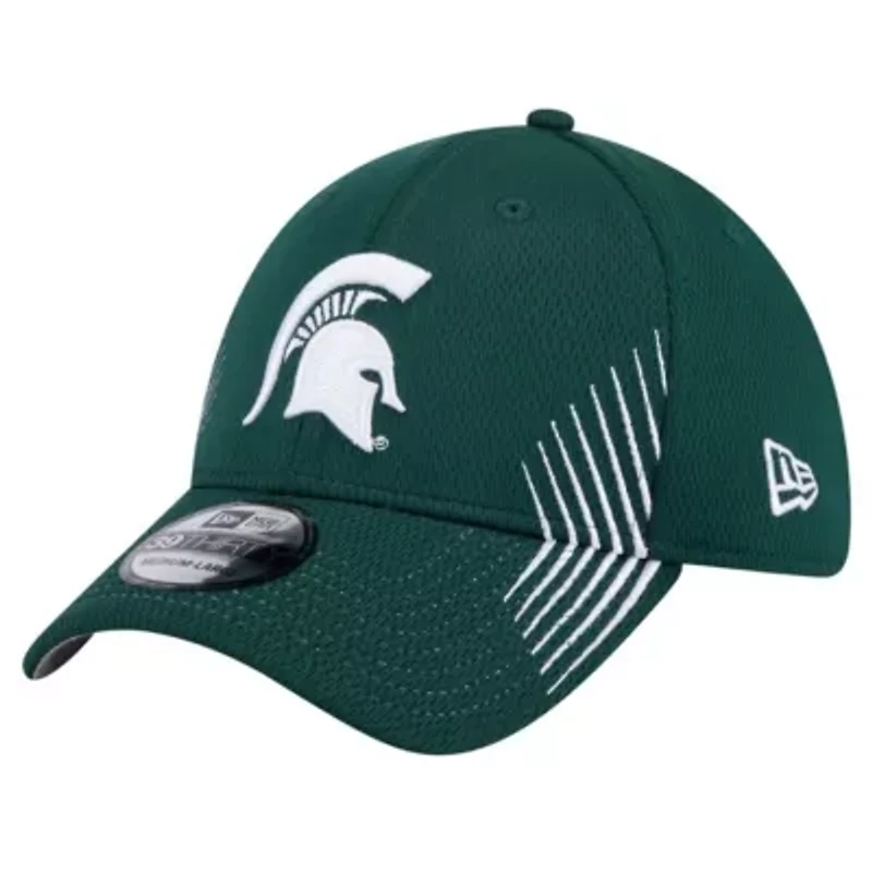 NCAA Michigan State Spartans Active Slash Sides 39THIRTY Flex Hat