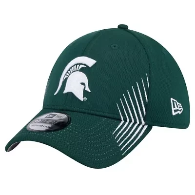 NCAA Michigan State Spartans Active Slash Sides 39THIRTY Flex Hat