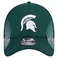 NCAA Michigan State Spartans Active Slash Sides 39THIRTY Flex Hat