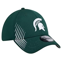 NCAA Michigan State Spartans Active Slash Sides 39THIRTY Flex Hat