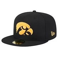 NCAA Iowa Hawkeyes Throwback 59FIFTY Fitted Hat