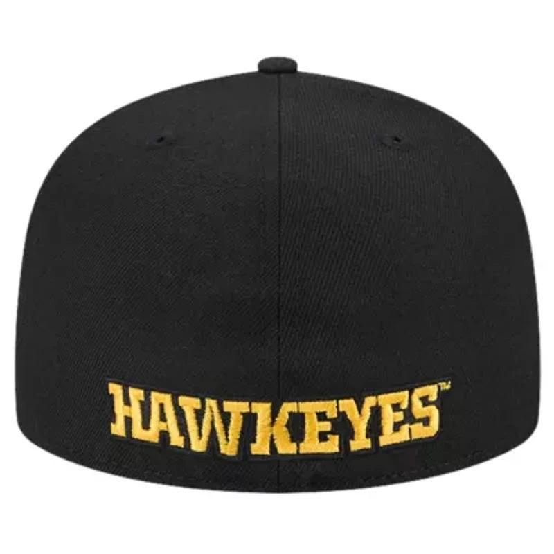 NCAA Iowa Hawkeyes Throwback 59FIFTY Fitted Hat