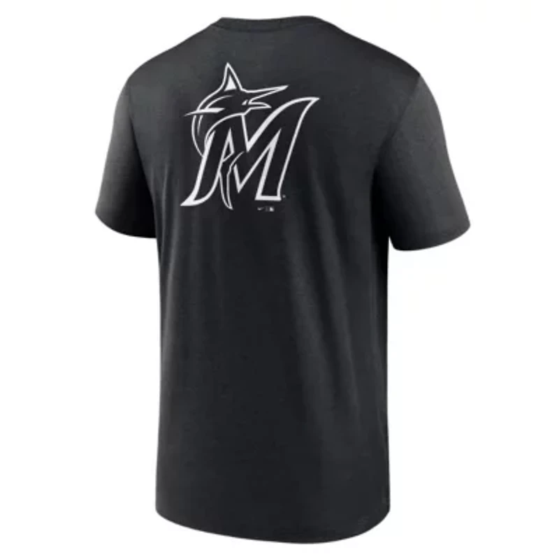 MLB Nike Miami Marlins Fashion Over Shoulder Logo Legend T-Shirt