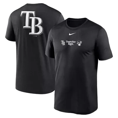 MLB Nike Tampa Bay Rays Fashion Over Shoulder Logo Legend T-Shirt