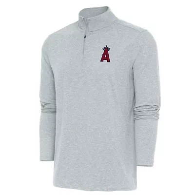 MLB Los Angeles Angels Hunk Quarter-Zip Pullover Top