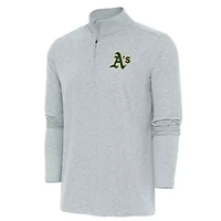 Oakland Athletics MLB Hunk Quarter-Zip Pullover Top