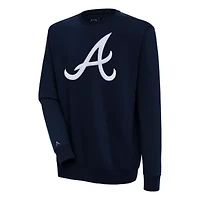 MLB Atlanta Braves Victory Crewneck Chenille Pullover Sweatshirt