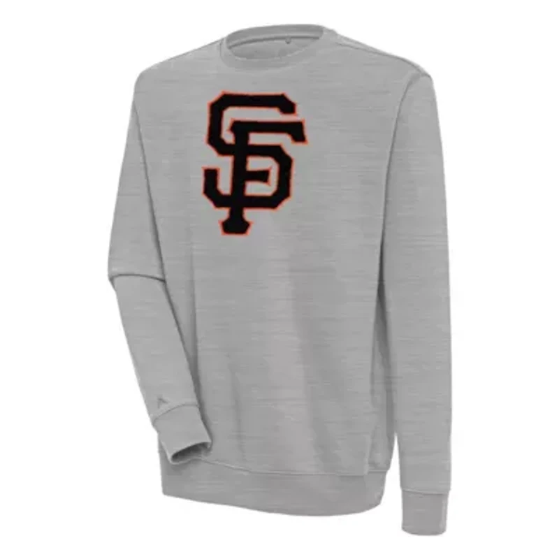 MLB San Francisco Giants Victory Crewneck Chenille Pullover Sweatshirt