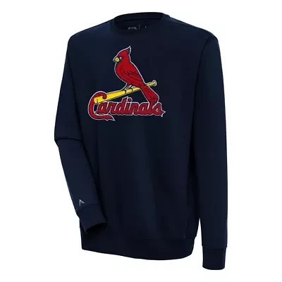 MLB St. Louis Cardinals Victory Crewneck Chenille Pullover Sweatshirt