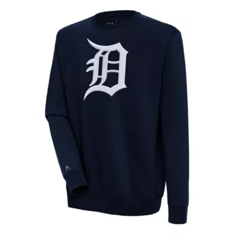 MLB Detroit Tigers Victory Crewneck Chenille Pullover Sweatshirt