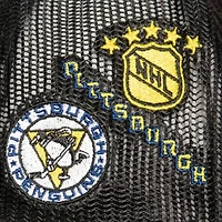 NHL Pittsburgh Penguins Times Up Classic Script Cord Trucker Adjustable Hat