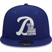 MLB Los Angeles Dodgers Duo Logo 59FIFTY Fitted Hat