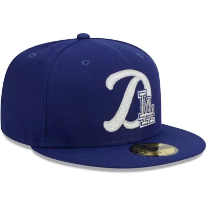 MLB Los Angeles Dodgers Duo Logo 59FIFTY Fitted Hat