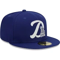 MLB Los Angeles Dodgers Duo Logo 59FIFTY Fitted Hat