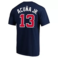 MLB Fanatics Ronald Acuña Jr. Atlanta Braves Big & Tall Name Number T-Shirt