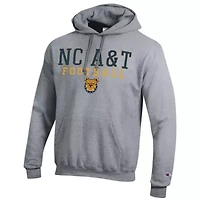 NC A&T Aggies NCAA North Carolina Football Eco Powerblend Pullover Hoodie