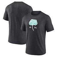 MLS Fanatics Seattle Sounders FC Distressed Carnation Tri-Blend T-Shirt