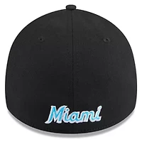 MLB Miami Marlins 2024 Father's Day 39THIRTY Flex Hat