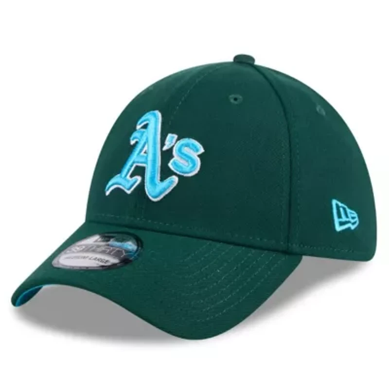 Cooperstown Teams Oakland Athletics 2024 Father's Day 39THIRTY Flex Hat