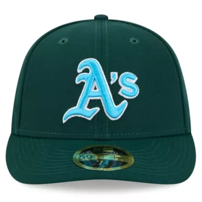 Oakland Athletics MLB 2024 Father's Day Low 59FIFTY Fitted Hat
